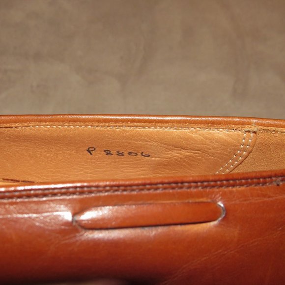 Polo Ralph Lauren by Crockett & Jones Brown Tassel Loafers 7D 7.5D Mismate